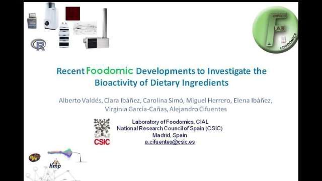 Recent Foodomic Developments to Investigate the Bioactivity of Dietary Ingredients content piece image 