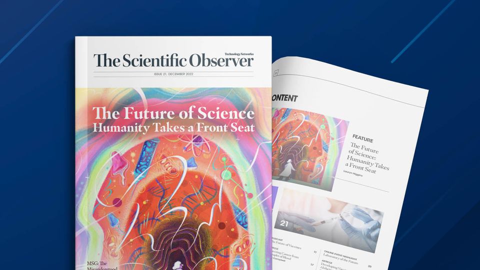 The Scientific Observer Issue 21 content piece image