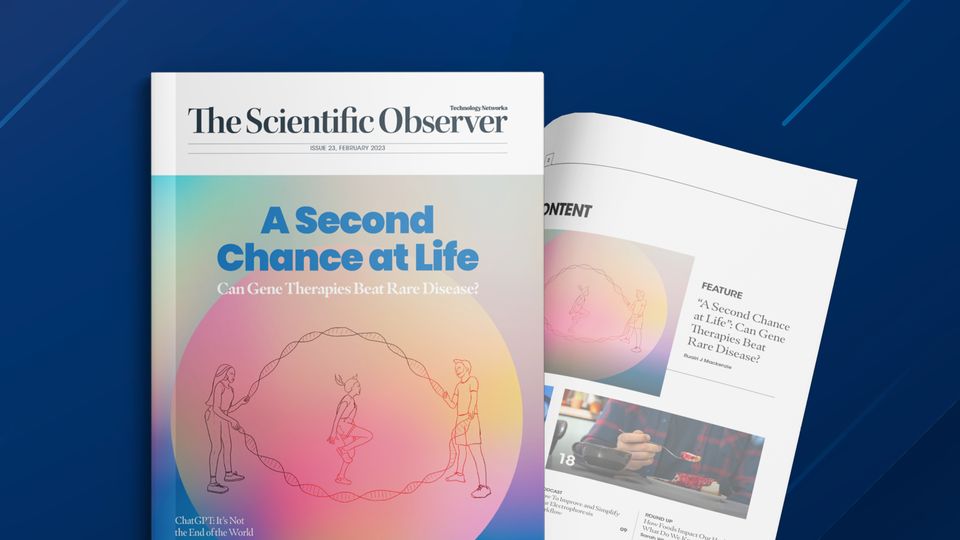 The Scientific Observer Issue 23 content piece image